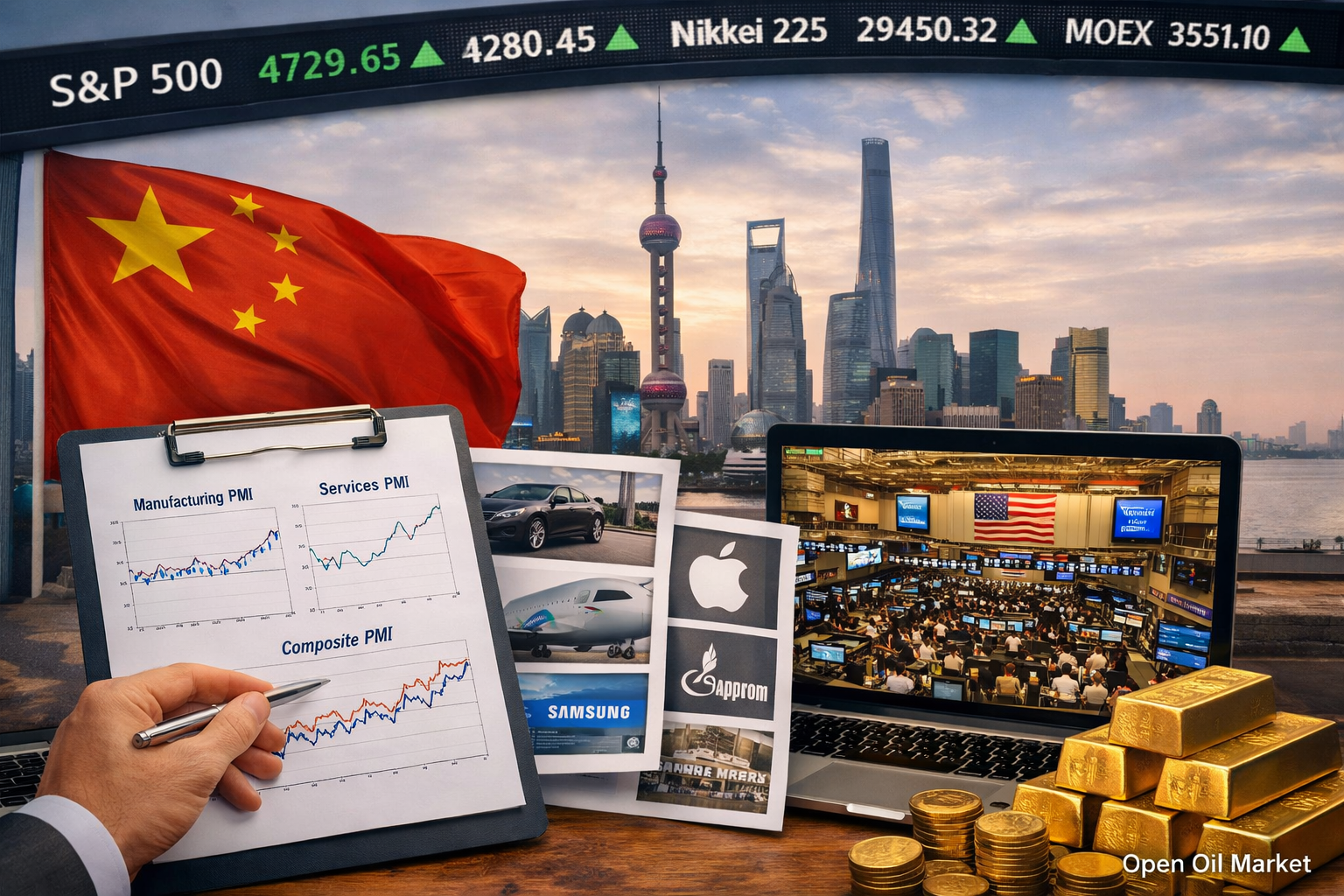 اقتصادی واقعات اور کارپوریٹ رپورٹیں — ہفتہ، 31 جنوری 2026: چین کا PMI اور سرمایہ کاروں کے لیے نشانات