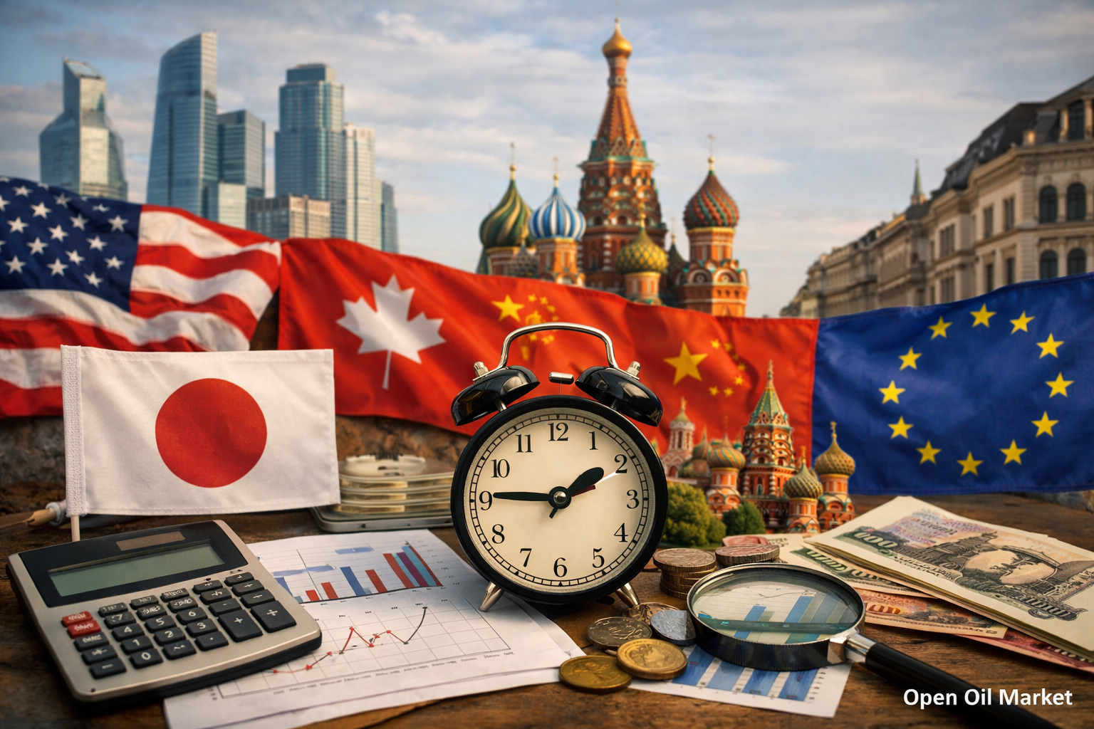 اقتصادی واقعات اور کارپوریٹ رپورٹس — پیر 16 فروری 2026 جاپان کا جی ڈی پی، یوروزون کی پیداوار، کینیڈا کا CPI