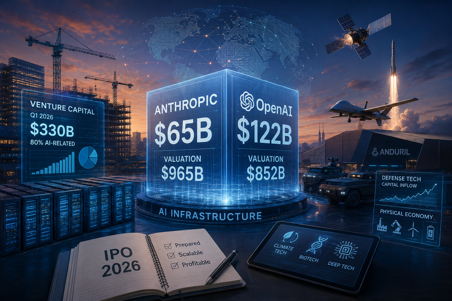 اسٹارٹ اپس اور وینچر سرمایہ کاری کی خبریں، بدھ، 3 جون 2026: AI انفراسٹرکچر، دفاعی ٹیکنالوجی اور فزیکل اکانومی پر شرط