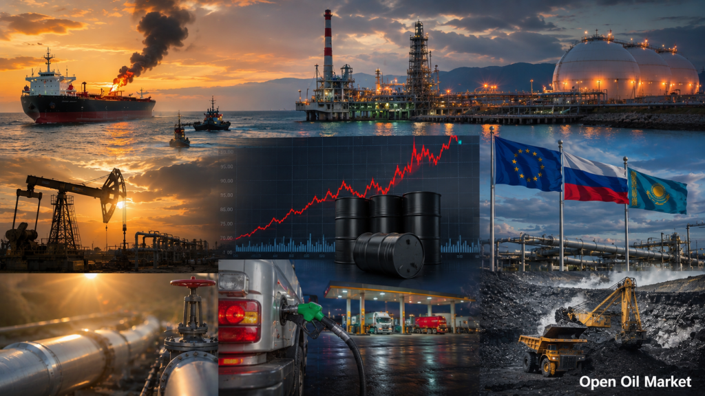 ٹی ای ک مروری جائزہ 25 جولائی 2026: برینٹ اور WTI کی قیمتیں، گیس TTF، اوپیک+، سی ٹی کے، تیل کی مصنوعات، کوئلہ، بجلی اور ویای