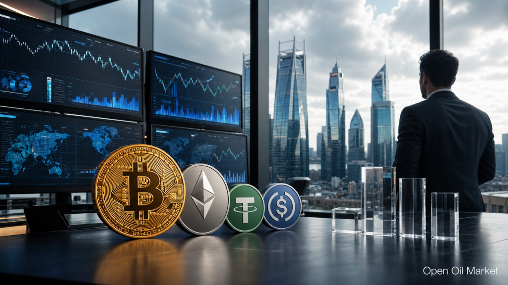 کرپٹو کرنسی کی خبریں، 4 مئی 2026: Bitcoin ETF اور اسٹیبل کوائنز کے بڑھتے ہوئے تعلقات میں قیادت برقرار رکھتا ہے