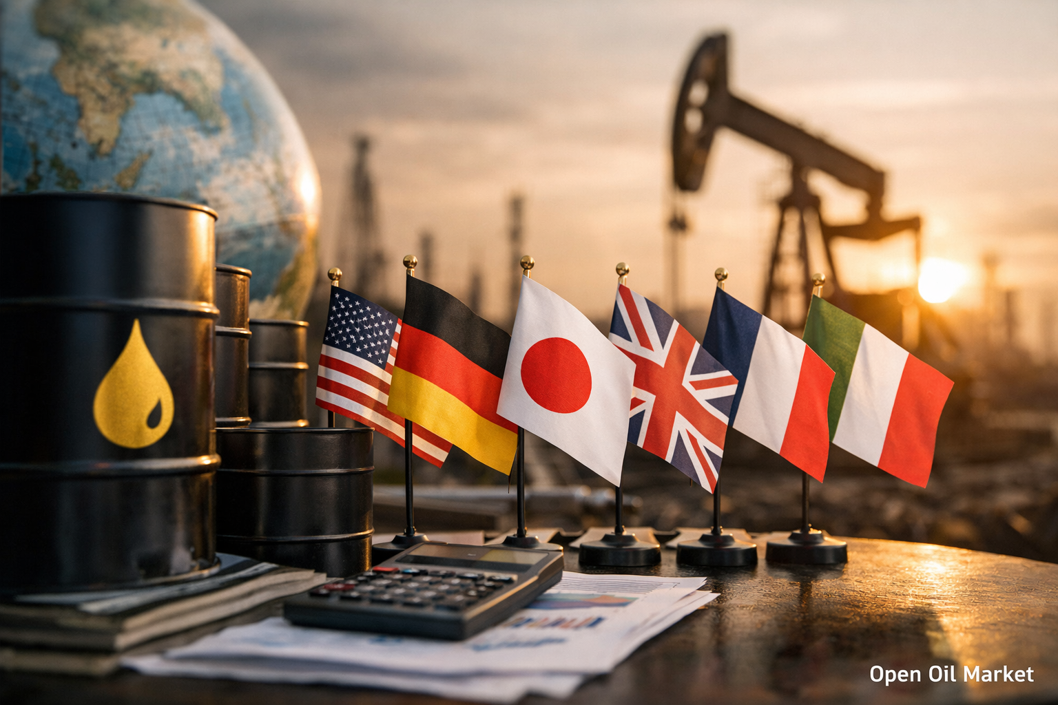 G7 کے تیل کے ذخائر 1 بلین بیرل سے زیادہ: عالمی تیل کی طلب کے دنوں میں یہ کتنا ہے؟