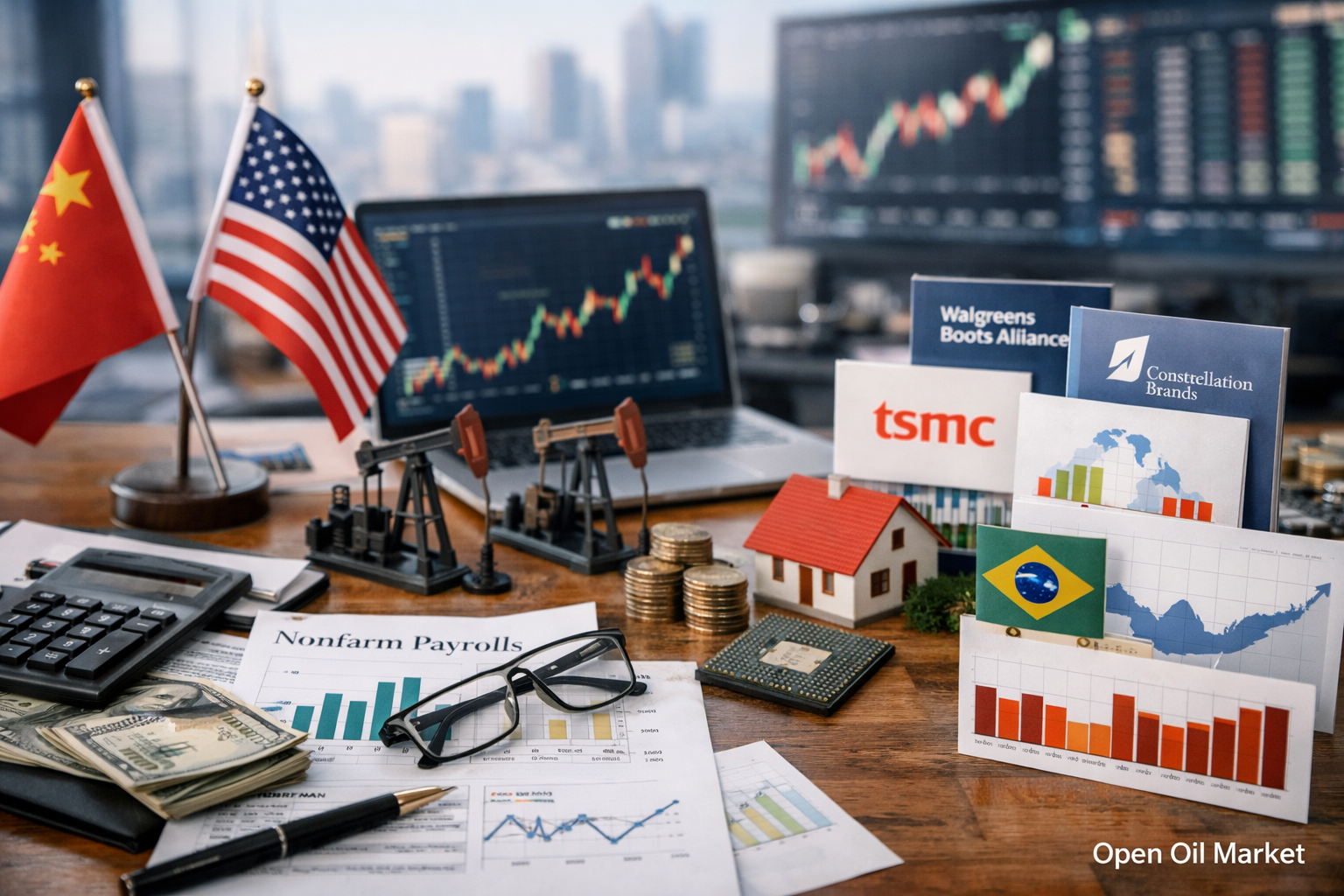 اقتصادی واقعات اور کارپوریٹ رپورٹیں — جمعہ، 9 جنوری 2026 Nonfarm Payrolls امریکہ، چین اور جرمنی کی افراط زر