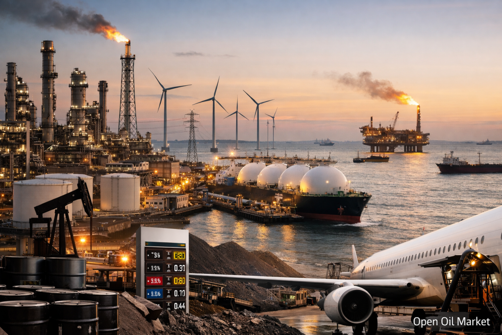 تیل و گیس و توانائی کی خبریں 26 مارچ 2026 – تیل $100, ڈیزل کی کمی اور ریفائنری کے مارجن میں اضافہ