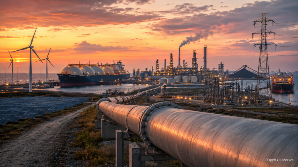 27 مئی 2026 کی تیل اور گیس کی صنعت کی خبریں: تیل، گیس، LNG، متبادل توانائی اور عالمی توانائی کا شعبہ