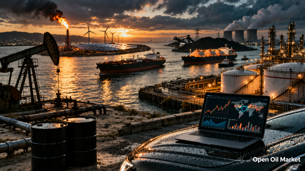 تیل اور گیس کی خبریں 27 مارچ 2026 - جغرافیائی پریمیم، LNG مارکیٹ اور توانائی کی سلامتی