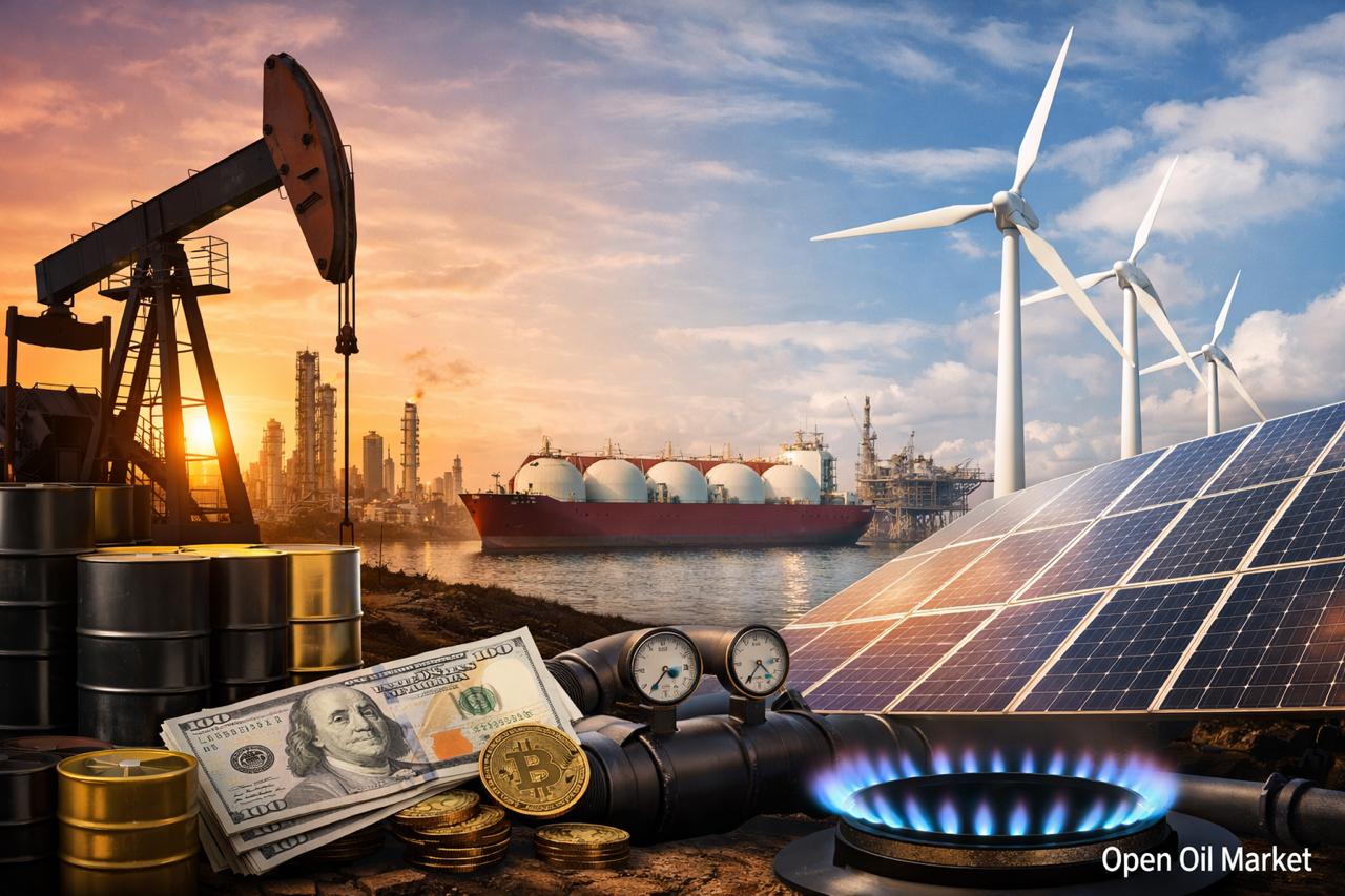 تیل اور گیس کی خبریں 22 دسمبر 2025 — عالمی منڈیاں، تیل، گیس اور Open Oil Market