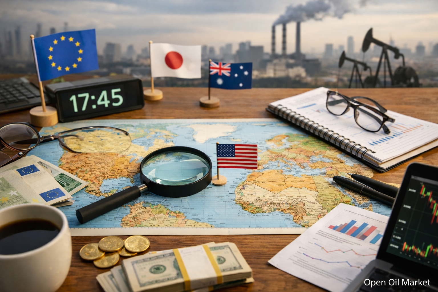 اقتصادی واقعات اور کارپوریٹ رپورٹس — پیر، 2 مارچ 2026: عالمی Manufacturing PMI، ISM امریکہ اور صدر ECB کے تبصرے