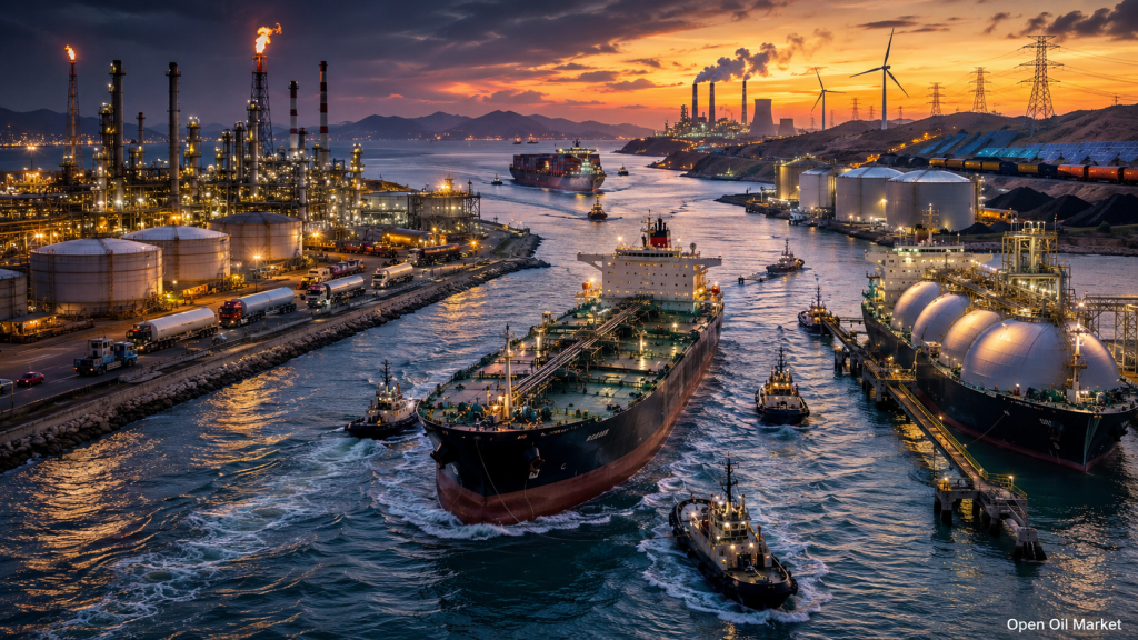 عالمی مارکیٹ TЕК 19 جولائی 2026: تیل کا ٹینکر، LNG ٹرمینل، تیل صاف کرنے والا پلانٹ، بجلی گھر، VIE اور کوئلہ لاجسٽکس