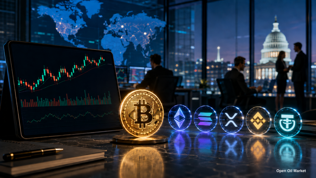 کرپٹوکرنسی کی خبریں 10 مئی 2026: Bitcoin، Ethereum، Solana، XRP، BNB اور عالمی مالیاتی مارکیٹ میں اسٹیبل کوائنز