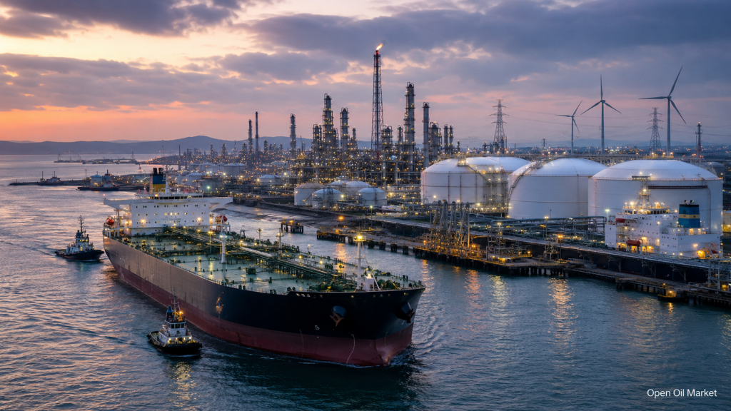 نیفٹی گیس اور توانائی کی خبریں 9 جون 2026: تیل، LNG، ریفائنری اور عالمی توانائی کا شعبہ۔