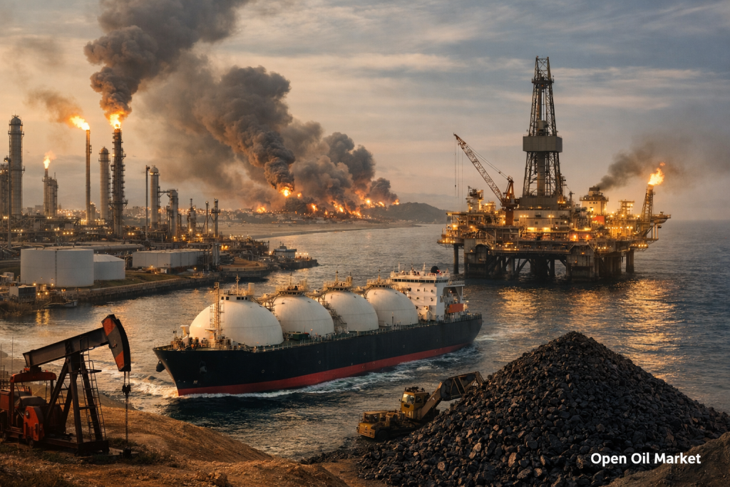 تیل اور گیس کی خبریں اور توانائی — منگل، 7 اپریل 2026: توانائی کا جھٹکا، تیل 100 ڈالر سے اوپر اور عالمی بہاؤ کی بحالی