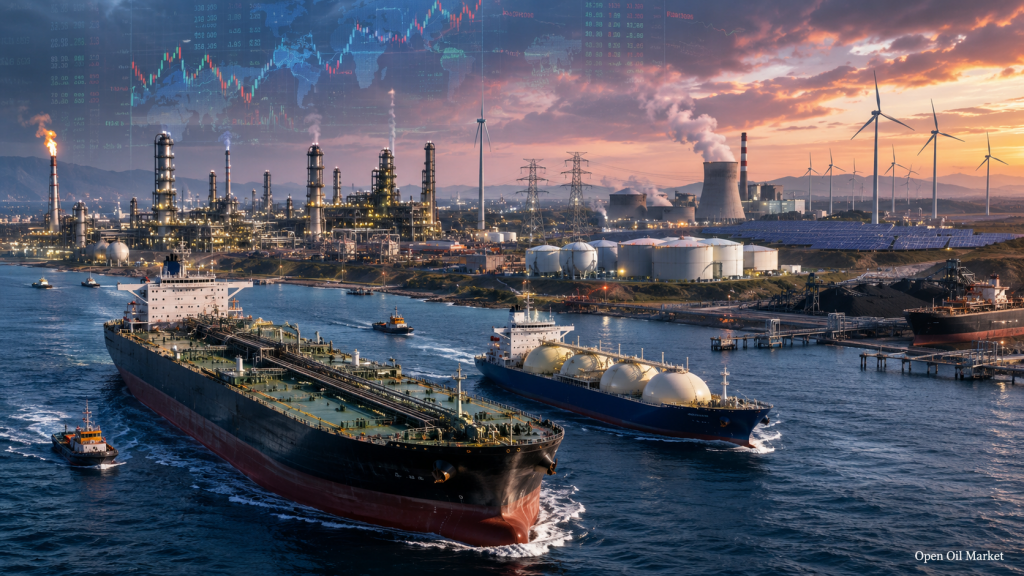 تیل و گیس اور توانائی کی خبریں 14 جولائی 2026: تیل، LNG اور تیل کی مصنوعات کی کمی۔