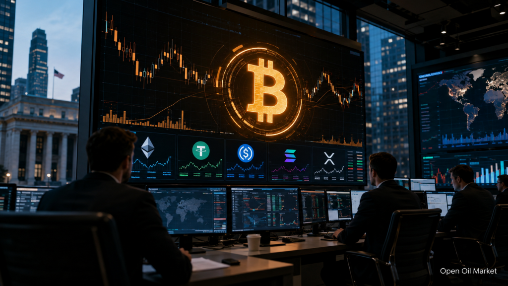 کریپٹو کرنسی کی خبریں 18 جون 2026: Bitcoin فیڈرل ریزرو کے اشارے کا منتظر، سٹیبل کوائنز مارکیٹ پر اثر انداز ہو رہے ہیں