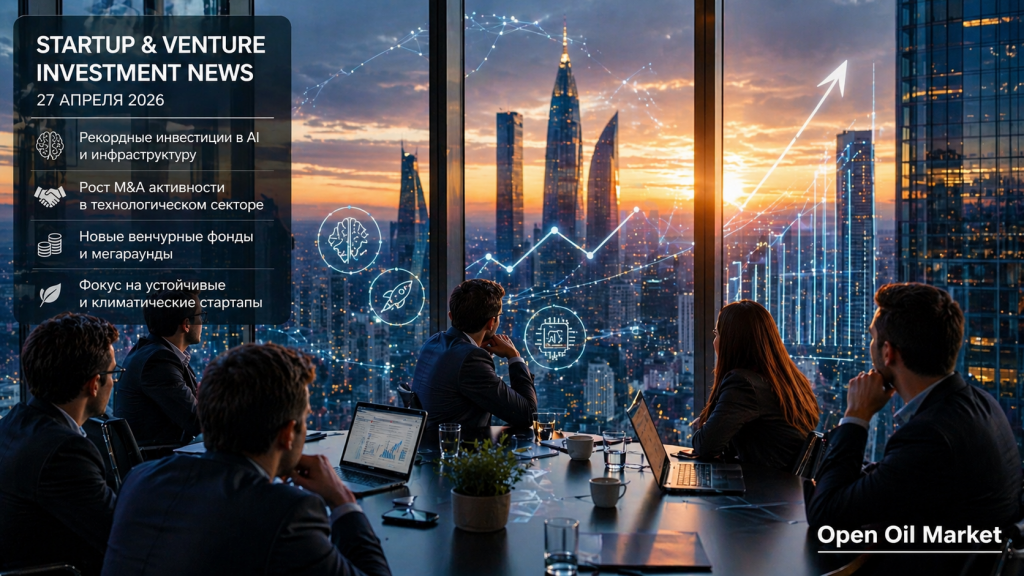 اسٹارٹ اپس اور وینچر سرمایہ کاری کی خبریں, پیر, 27 اپریل 2026 — AI میں ریکارڈ سرمایہ کاری اور M&A میں اضافہ