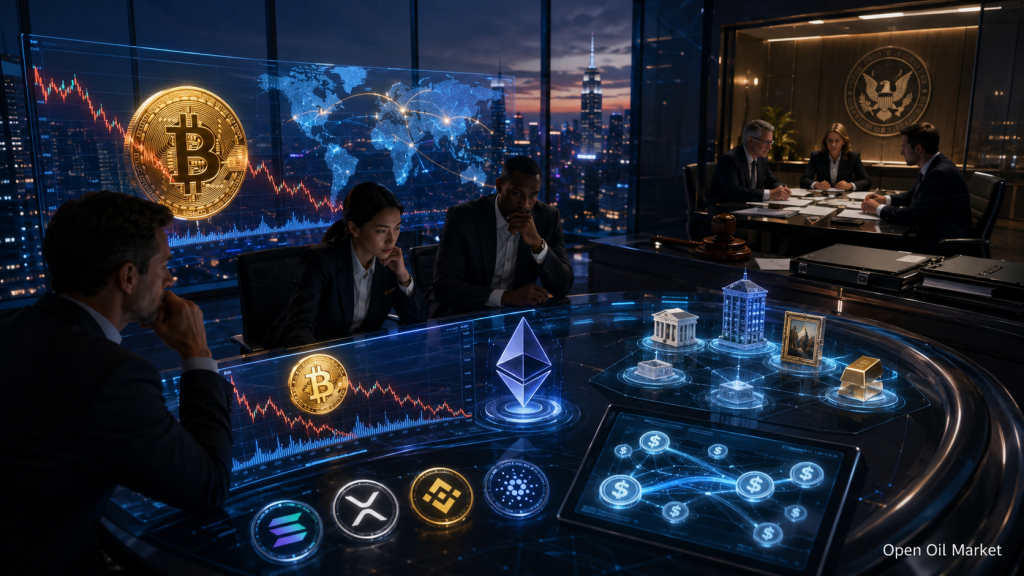 کرپٹو کرنسی کی خبریں 25 مئی 2026: Bitcoin، Ethereum، XRP اور Solana کی طلب میں اضافہ