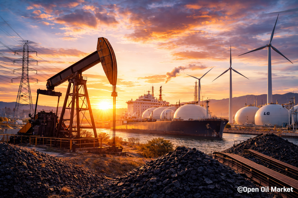 عالمی تیل و گیس کی مارکیٹ 4 اپریل 2026 توانائی ایف جی ریفائنریز برقی توانائی عالمی توانائی