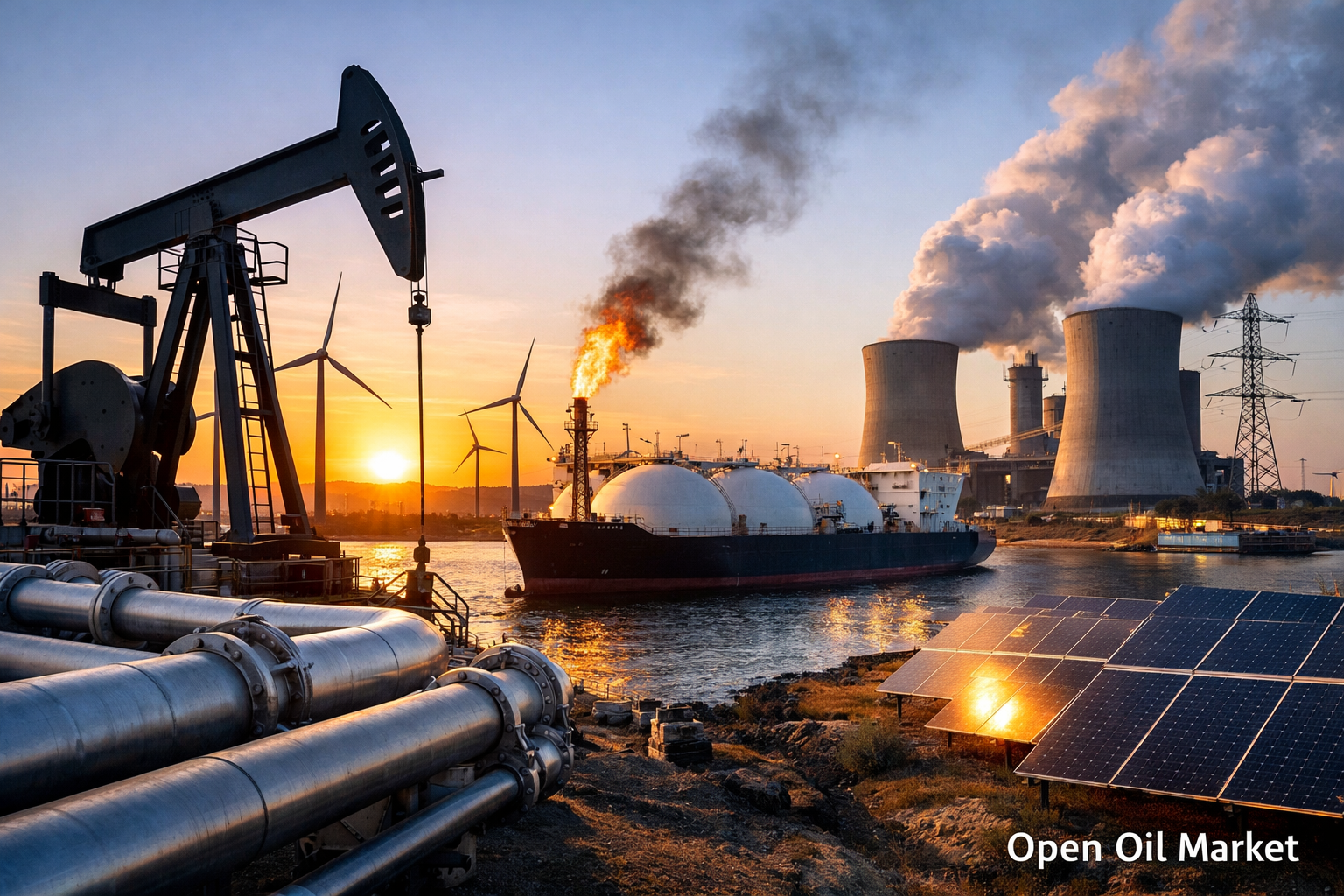 عالمی توانائی اور TEK — تیل، گیس، بجلی، وِی ای اور ریفائنری 3 فروری 2026