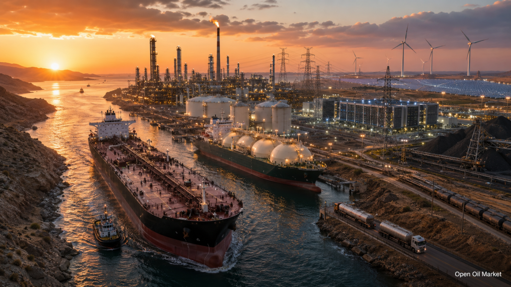 عالمی توانائی مارکیٹ 17 جولائی 2026: تیل، گیس، LNG، تیل کی مصنوعات، ریفائنری، بجلی، قابل تجدید توانائی اور کوئلہ