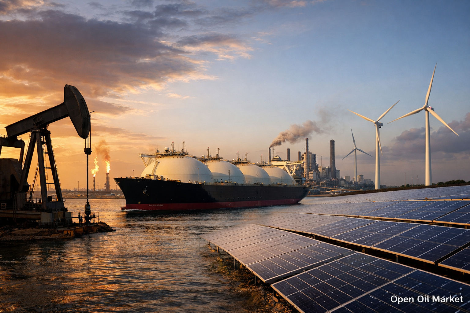 تیل و گیس اور توانائی کی خبریں — منگل 10 مارچ 2026: تیل کی قیمتیں، گیس کا بازار اور توانائی میں عالمی سرمایہ کاری