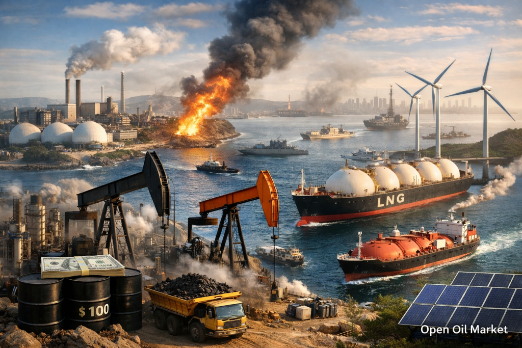 تیل اور گیس کی خبریں — منگل، 14 اپریل 2026: ہارموز کا عنصر، مہنگا تیل اور نئی دباؤ کی جانچ ٹی ای سی کے لئے