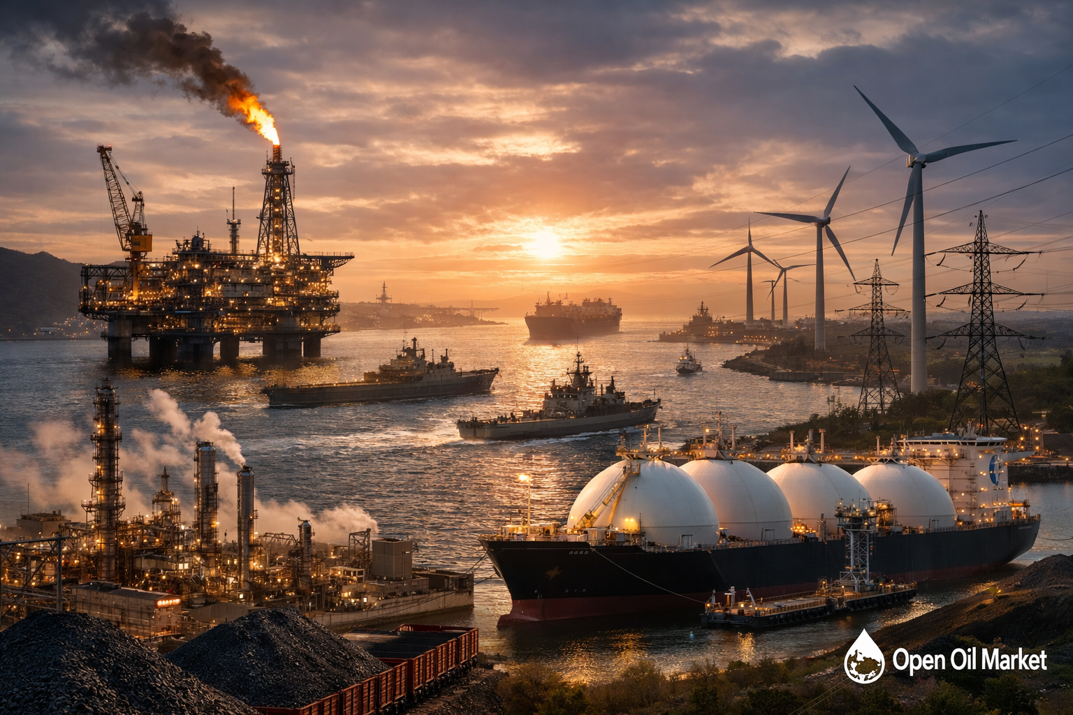 تیل اور گیس کی خبریں اور توانائی — 27 فروری 2026 اوپیک+, تیل, گیس, وی ای, این پی زیڈ