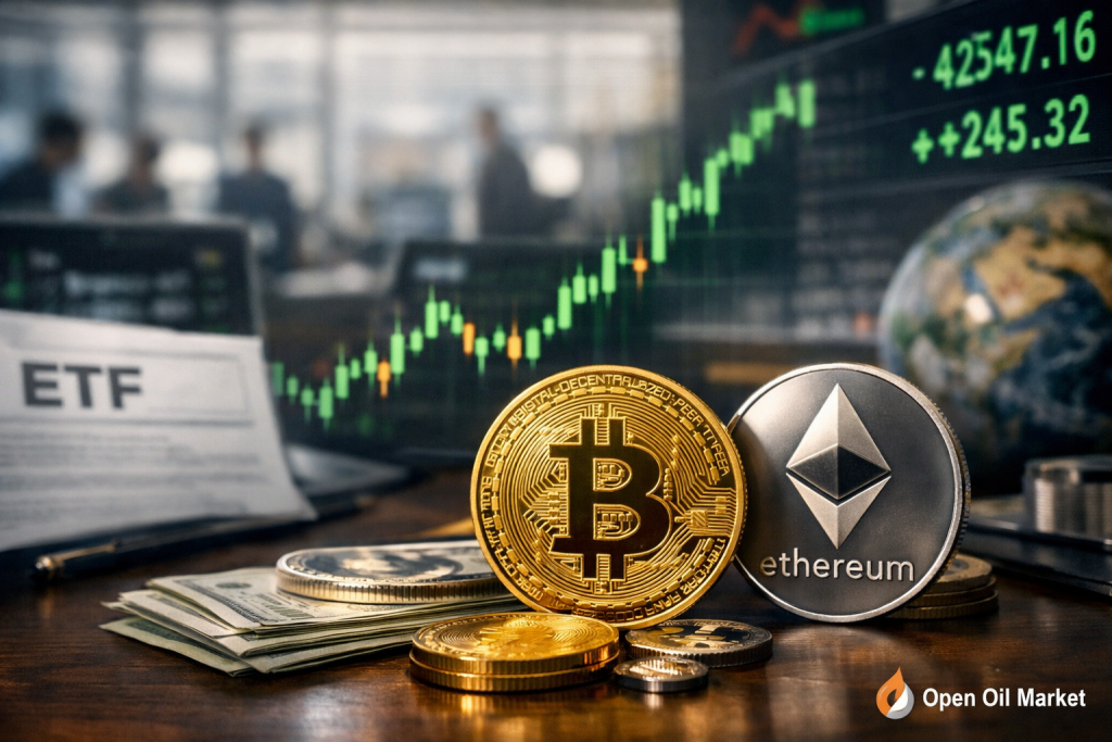 کرپٹو کرنسیوں کا تجزیہ 19 اپریل 2026 - بٹ کوائن اور ادارہ جاتی طلب